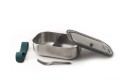 Black+Blum Lunch box stalowy L, morski