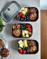 Black+Blum Lunch box stalowy L, pomarańczowy