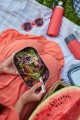 Black+Blum Lunch box stalowy L, pomarańczowy