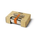 Black+Blum Lunch box stalowy L, pomarańczowy