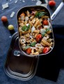 Black+Blum Lunch box stalowy L, morski