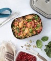 Black+Blum Lunch box stalowy L, morski