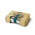 Black+Blum Lunch box stalowy L, morski