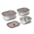 Black+Blum Lunchbox stalowy 0,9l. Multifunction