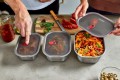 Black+Blum Lunchbox stalowy 0,9l. Multifunction