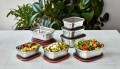 Black+Blum Lunchbox stalowy 0,9l. Multifunction