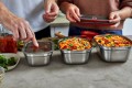 Black+Blum Lunchbox stalowy 0,9l. Multifunction