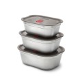 Black+Blum Lunchbox stalowy 1,2l. Multifunction