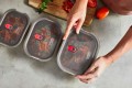 Black+Blum Lunchbox stalowy 1,2l. Multifunction