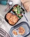 Black+Blum Lunch box stalowy L, oliwkowy