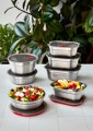 Black+Blum Lunchbox stalowy 1,2l. Multifunction