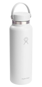Hydro Flask Butelka 40 oz Wide Flex, biała