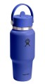 Hydro Flask Butelka 24 oz Wide Flex ze słomką, Capri Blue