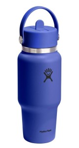 Hydro Flask Butelka 24 oz Wide Flex ze słomką, Capri Blue