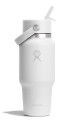 Hydro Flask Butelka 24 oz Wide Flex ze słomką, biała