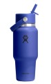 Hydro Flask Butelka 24 oz Wide Flex ze słomką, Capri Blue