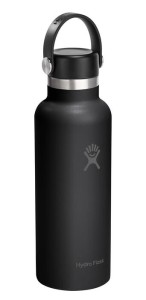 Hydro Flask Butelka 18 oz Standard z nakrętką Flex, czarna