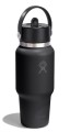 Hydro Flask Butelka 24 oz Wide Flex ze słomką, czarna