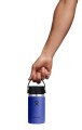 Hydro Flask Butelka 12 oz Wide Flex, Capri Blue