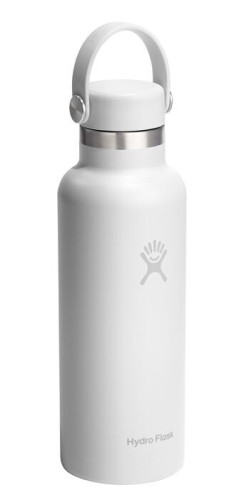 Hydro Flask Butelka 18 oz Standard z nakrętką Flex, biała