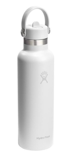 Hydro Flask Butelka term. 21oz Standard Flex Straw White