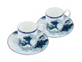 Carmani 2 filiżanki espresso — Hokusai, Wielka fala w Kanagawie