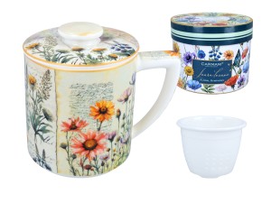 Carmani Lozano Herbal Harmony kubek z zaparzaczem 420 ml