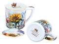 Carmani Kubek z zaparzaczem i przykrywką — Lozano, Lady’s Floral Symphony