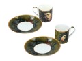 Carmani 2 filiżanki espresso — Caravaggio, Głowa Meduzy