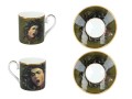 Carmani 2 filiżanki espresso — Caravaggio, Głowa Meduzy