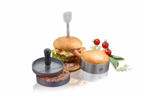 Gefu Zestaw do burgerów 3 el. BBQ