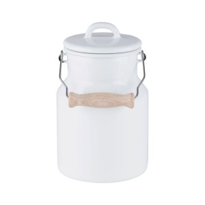 Riess Kanka babci do mleka emaliowana 1,5 l Classic Weiss