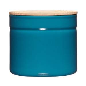 Riess Pojemnik emaliowany z pokrywą 1,3 l Silent Blue