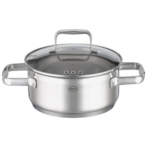 Rösle Garnek niski z pokrywą 2,7 l, 20 cm CHARM