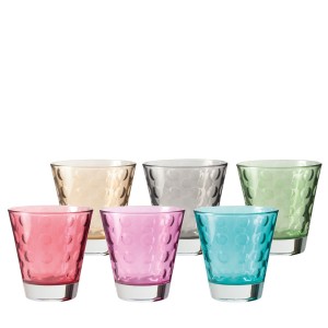 Leonardo Zestaw 6 szklanek 220 ml OPTIC