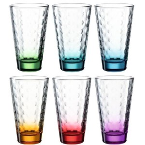 Leonardo Zestaw 6 szklanek 300 ml OPTIC wysokie