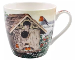 Lesser & Pavey Robins kubek 420 ml z grubej porcelany fine china