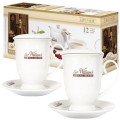 Sir William's Royal Taste Lady White 12x3g - herbata biała i dwa eleganckie kubki