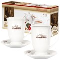 Sir William's Royal Taste Cinnamon Princess 12x3g i dwa kubki 400 ml z talerzykiem i wieczkiem