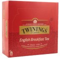 Herbata Twinings English Breakfast 100x2g - czarna, duże opakowanie
