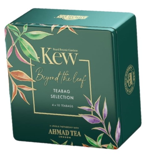 Ahmad Kew Beyond The Leaf 40 herbat w aluminiowych kopertach w dekoracyjnej puszce na prezent.jpg