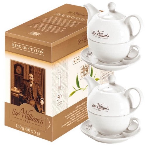 Sir William's King of Ceylon 50 herbat i 2 dzbanki Duo.jpg