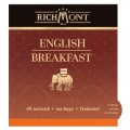 Richmont English Breakfast 40 herbat w long bagsach - długich saszetkach do parzenia w dzbankach i dużych szklankach