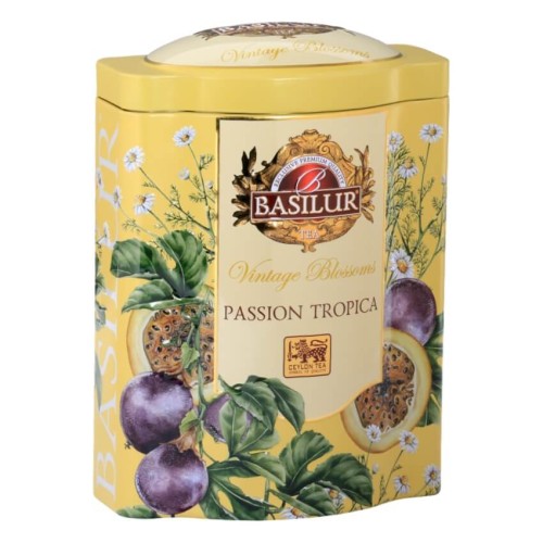 Basilur Vintage Blossoms Passion Tropica 100g w puszce na prezent.jpg