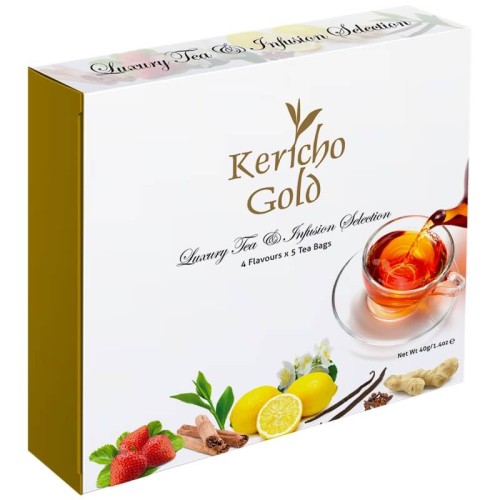 Kericho Gold Luxury Tea & Infusion Selection - bomboniera z 4 smakami herbat po 5 saszetek w kopertach.jpg