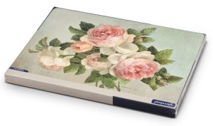 Pimpernel Antique Rose 4 podkładki stołowe 40x30 cm, projekt Danhui Nai 