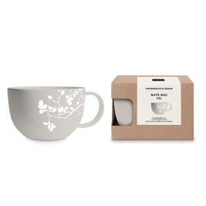 PPD kubek porcelanowy 550 ml z minimalistycznym wzorem gałązki