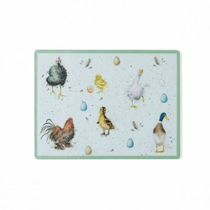 Pimpernel & Wrendale Designs szklanka deska 40x30 cm z motywem zwierząt