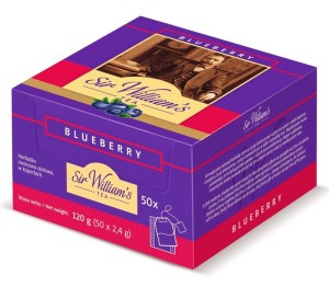 Sir William's Blueberry 50x2,4g - herbatka o smaku jagodowym