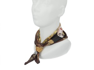 Carmani apaszka 50x50 cm, motyw z obrazu Gustava Klimta - Adela